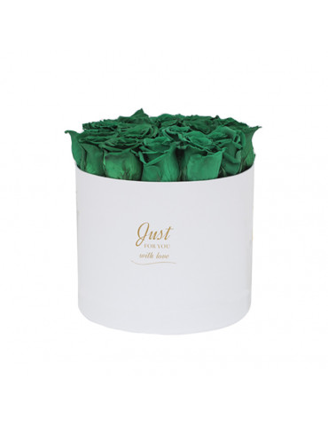 Flower Box con Rose Verdi...